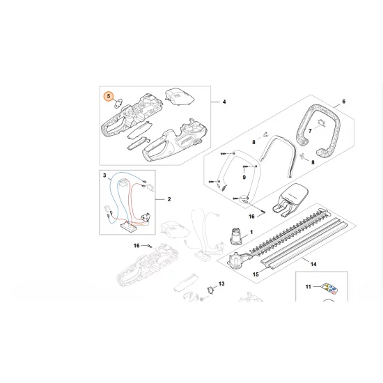 STIHL  Tabliczka z typem urządzenia HSA 30 HA08 967 1501